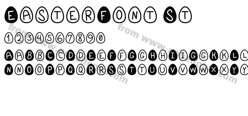 EasterFont StPreview