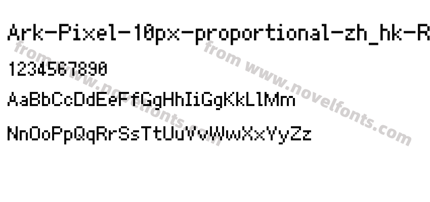 Ark-Pixel-10px-proportional-zh_hk-RegularPreview