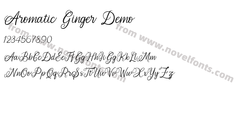 Aromatic Ginger DemoPreview