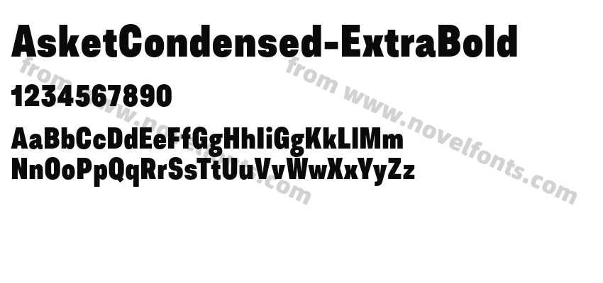 AsketCondensed-ExtraBoldPreview