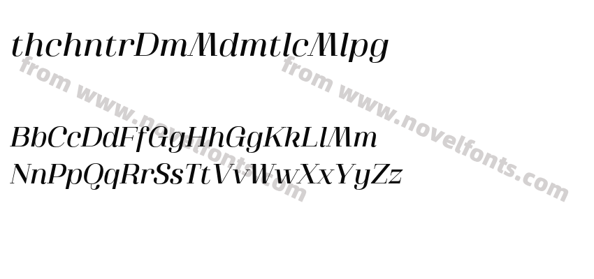 AthachantrDemoMediumItalic-8MlpgPreview