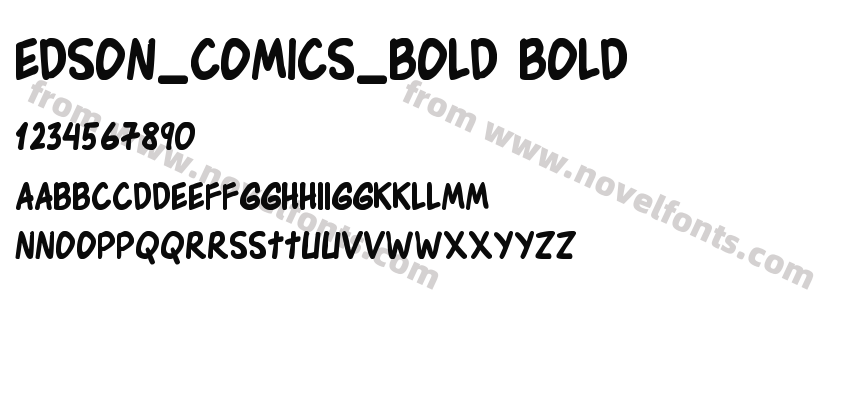 Edson_Comics_Bold BoldPreview