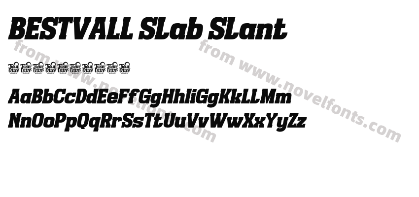 BESTVALL Slab SlantPreview