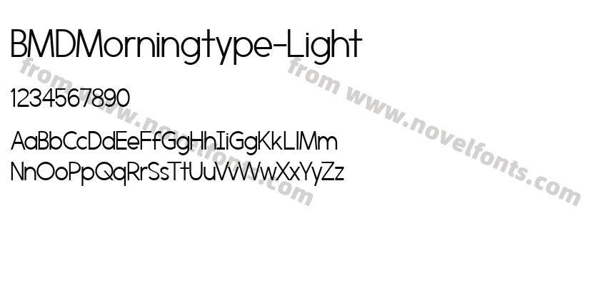 BMDMorningtype-LightPreview