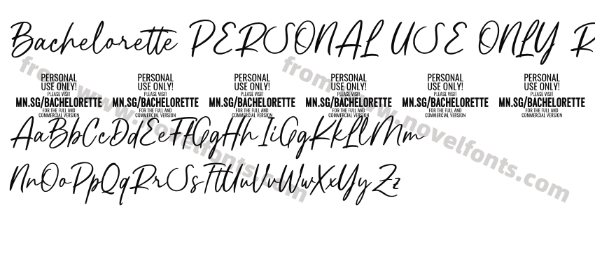 Bachelorette PERSONAL USE ONLY RegularPreview