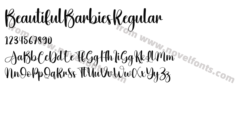 BeautifulBarbiesRegularPreview