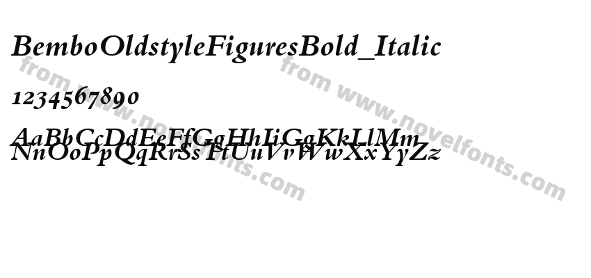 BemboOldstyleFiguresBold_ItalicPreview