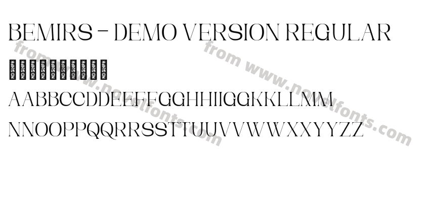 Bemirs - Demo Version RegularPreview