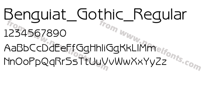 Benguiat_Gothic_RegularPreview