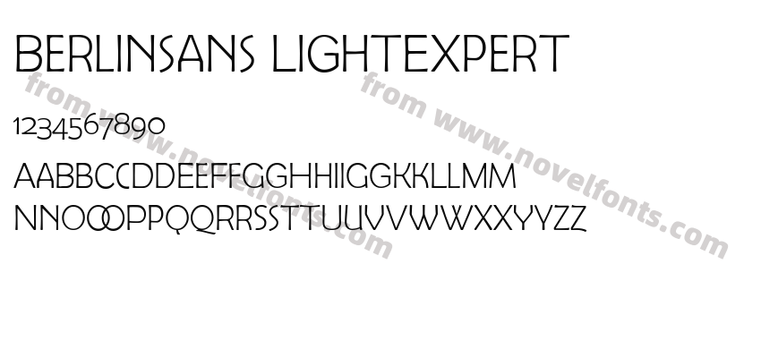 Berlinsans LightExpertPreview