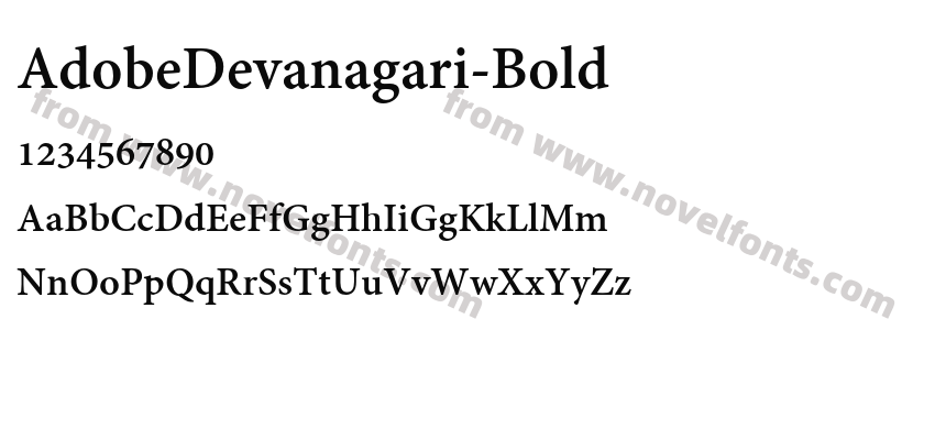 AdobeDevanagari-BoldPreview