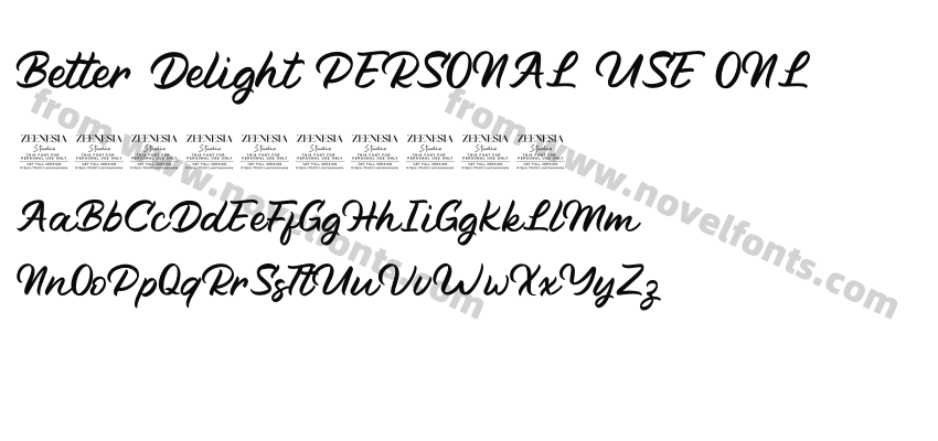 Better Delight PERSONAL USE ONLPreview