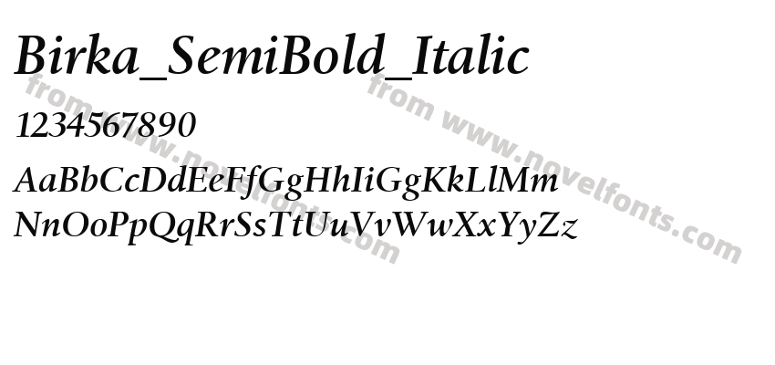 Birka_SemiBold_ItalicPreview