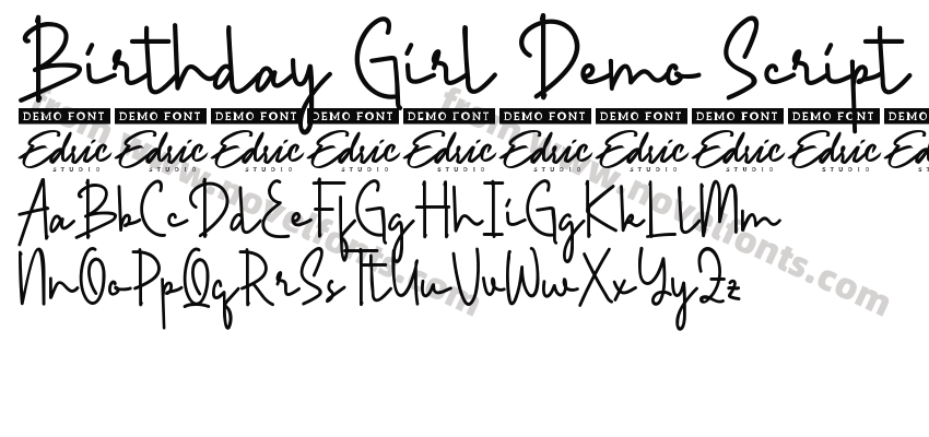 Birthday Girl Demo ScriptPreview