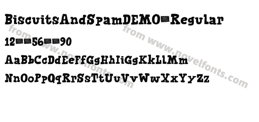 BiscuitsAndSpamDEMO-RegularPreview