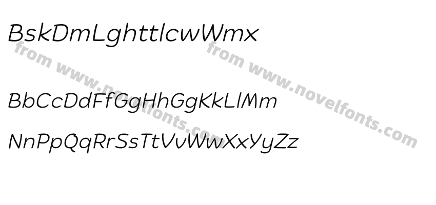 BiskiDemoLightItalic-owWmxPreview