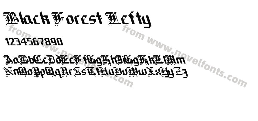 Black Forest LeftyPreview