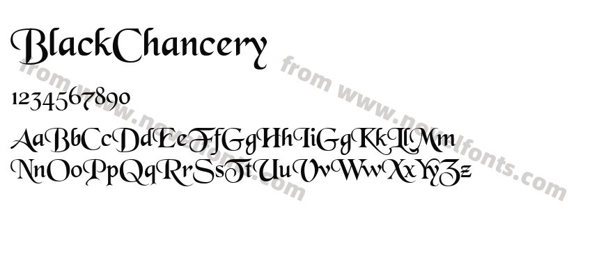 BlackChanceryPreview