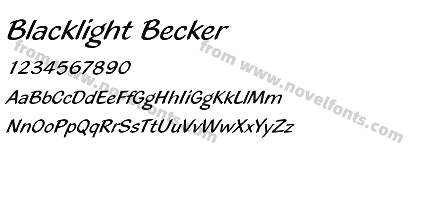 Blacklight BeckerPreview