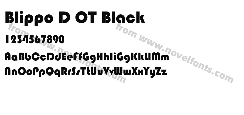 Blippo D OT BlackPreview