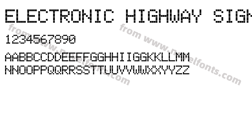 Electronic Highway SignPreview