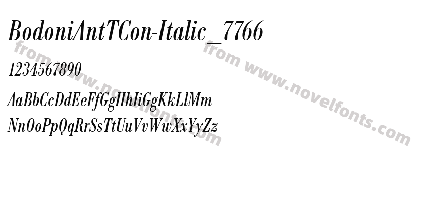 BodoniAntTCon-Italic_7766Preview