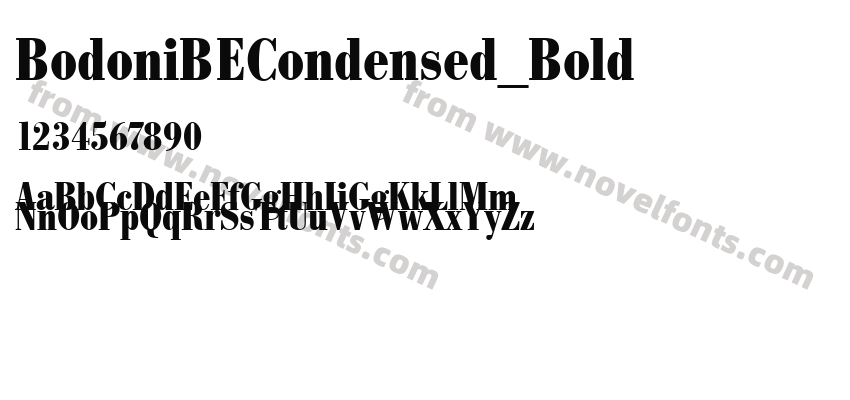 BodoniBECondensed_BoldPreview