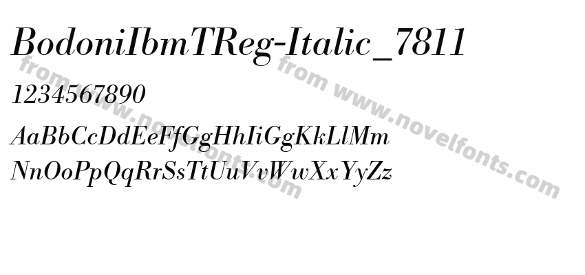 BodoniIbmTReg-Italic_7811Preview