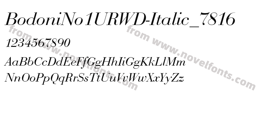 BodoniNo1URWD-Italic_7816Preview