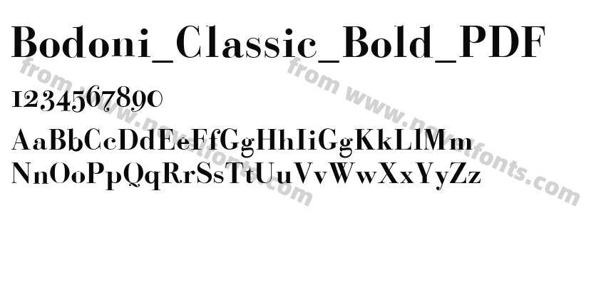 Bodoni_Classic_Bold_PDFPreview