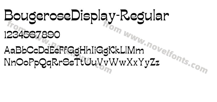 BougeroseDisplay-RegularPreview