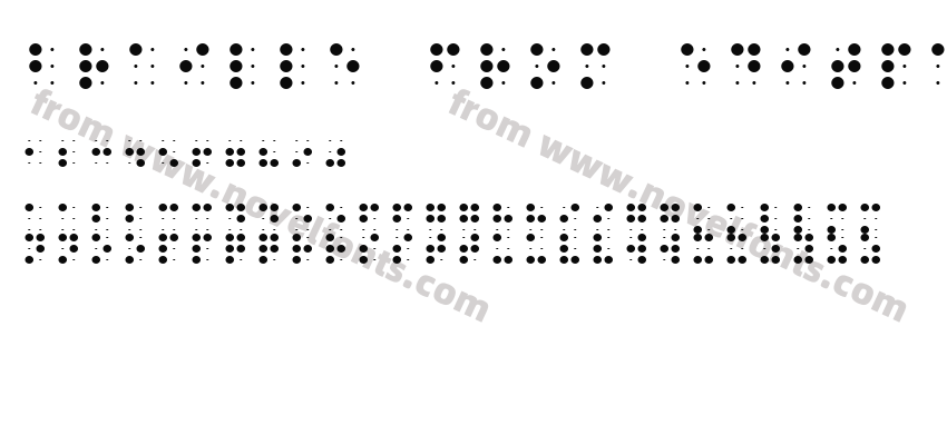 Braille from EDITPCPreview