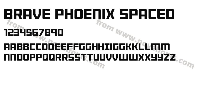 Brave Phoenix SpacedPreview