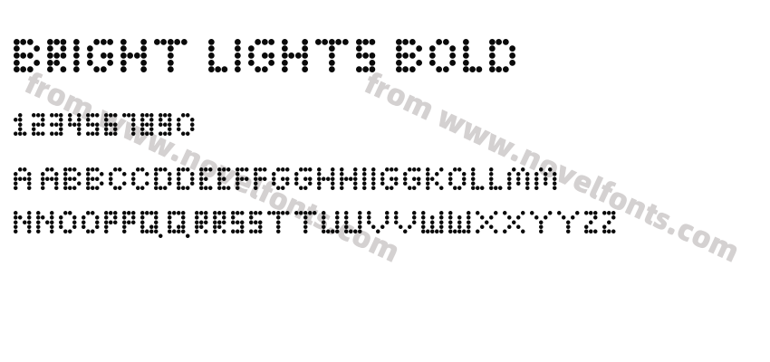 Bright Lights BoldPreview