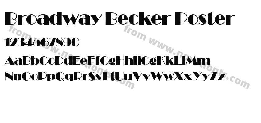 Broadway Becker PosterPreview