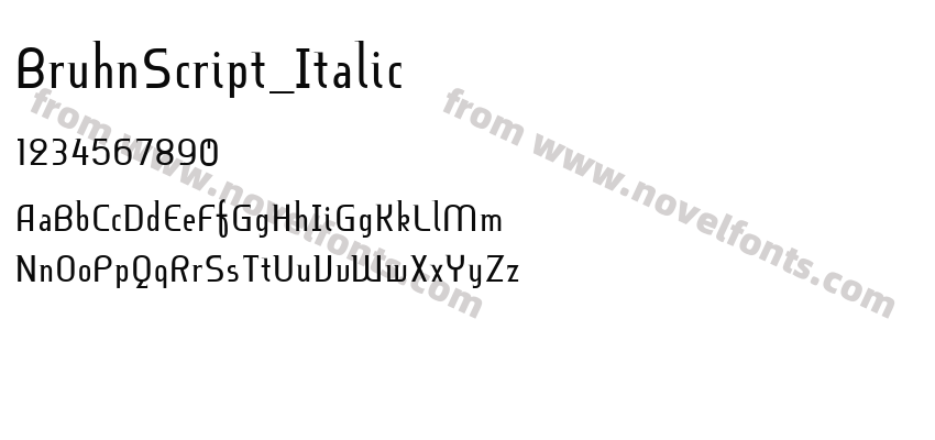 BruhnScript_ItalicPreview