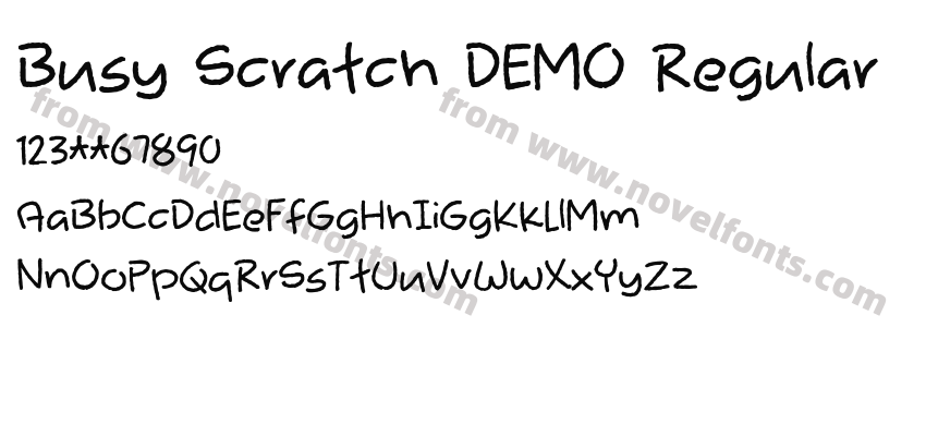 Busy Scratch DEMO RegularPreview