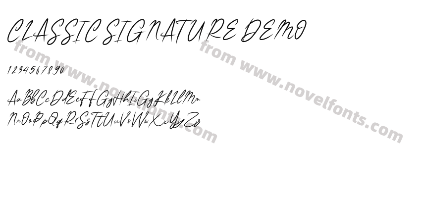 CLASSIC SIGNATURE DEMOPreview