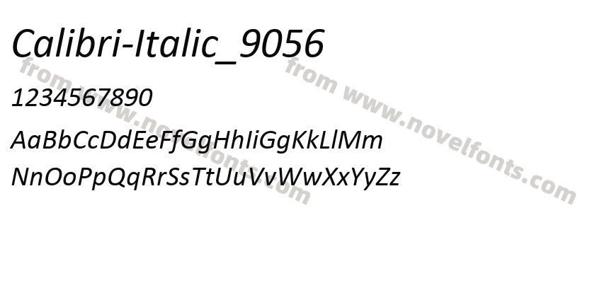 Calibri-Italic_9056Preview