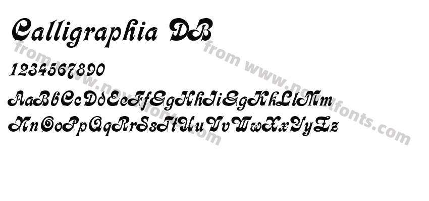 Calligraphia DBPreview