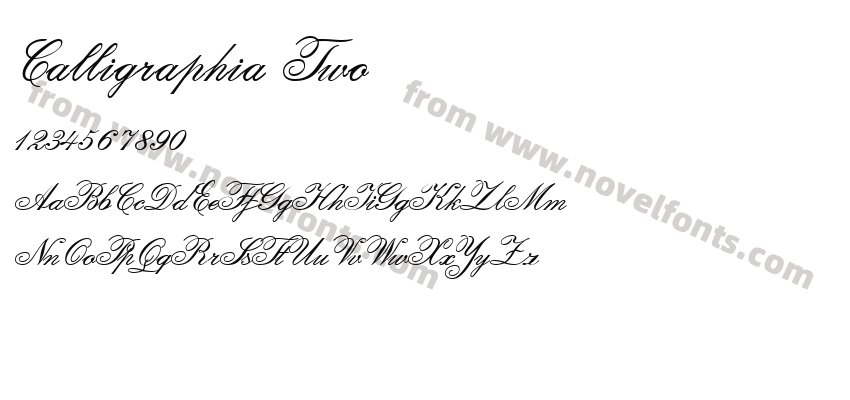 Calligraphia TwoPreview