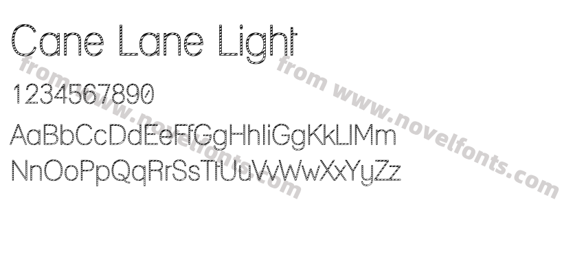 Cane Lane LightPreview