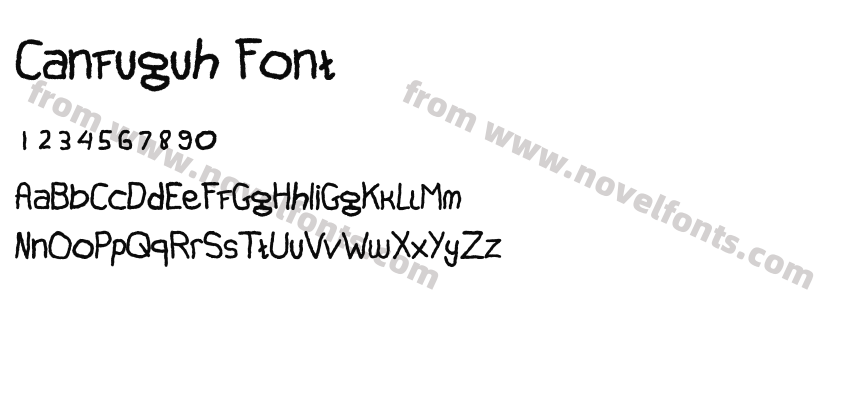 Canfuguh FontPreview