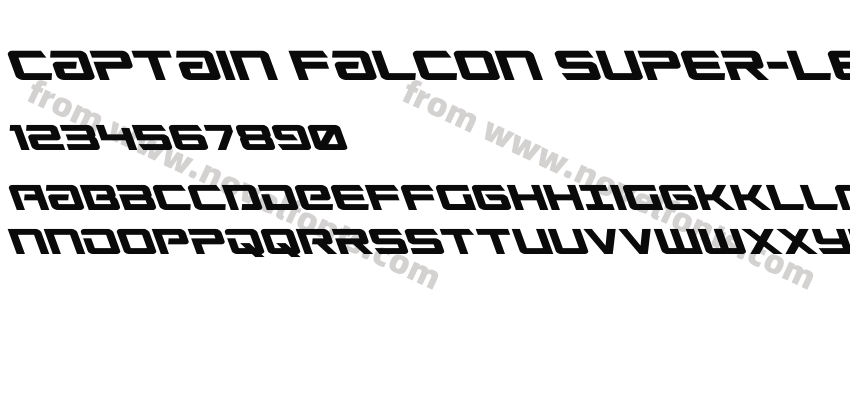 Captain Falcon Super-LeftalicPreview