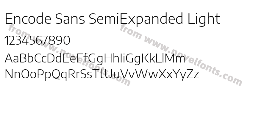 Encode Sans SemiExpanded LightPreview