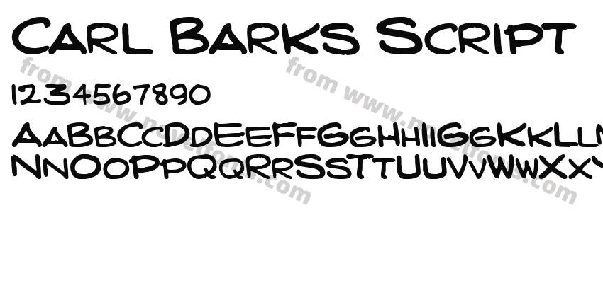 Carl Barks ScriptPreview