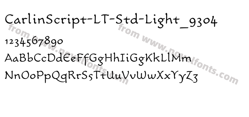 CarlinScript-LT-Std-Light_9304Preview