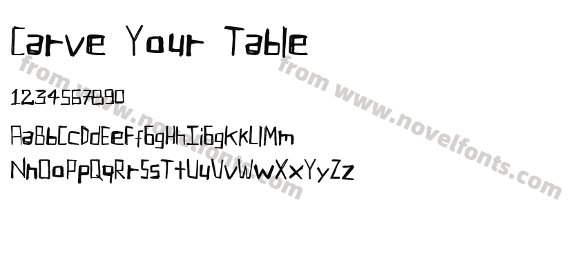 Carve Your TablePreview