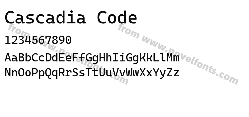 Cascadia CodePreview