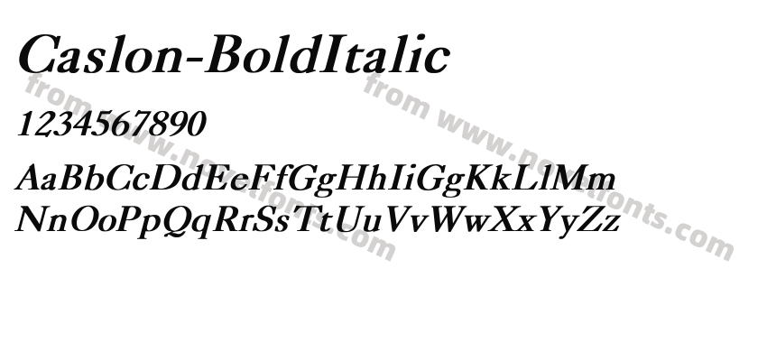 Caslon-BoldItalicPreview